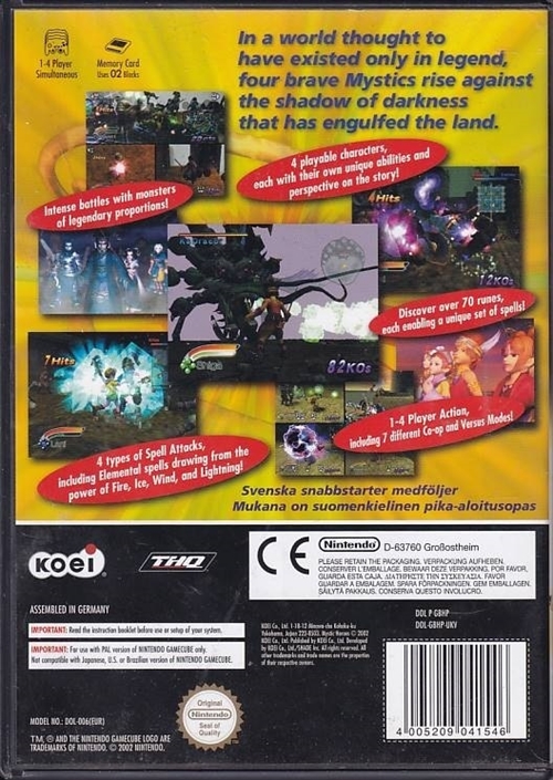 Mystic Heroes - GameCube (B Grade) (Genbrug)
